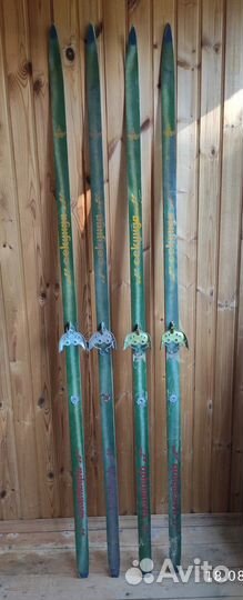 Лыжи беговые 215 см СССР