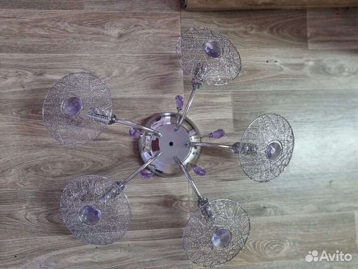 Люстра потолочная бу