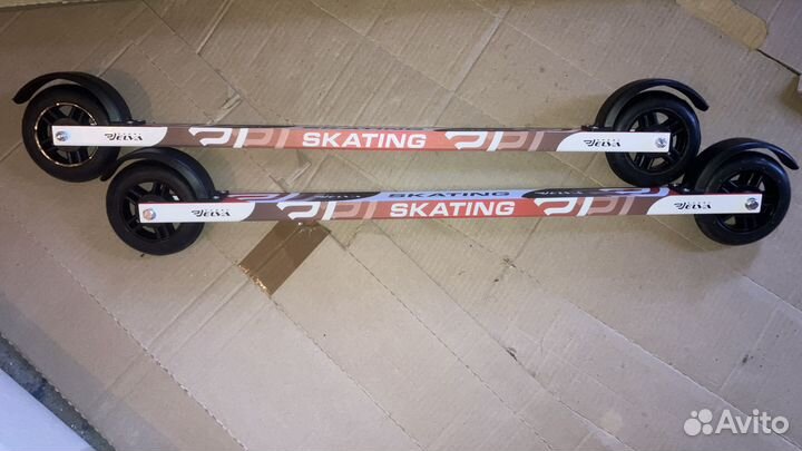 Лыжероллеры elva SK620R колеса алюмин 2,5 100x24мм