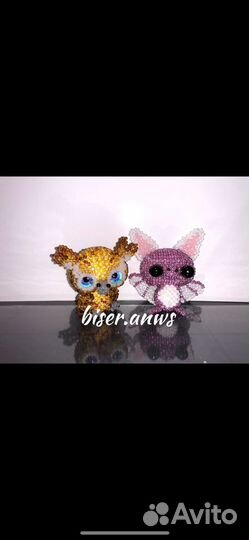 Фигурки из бисера