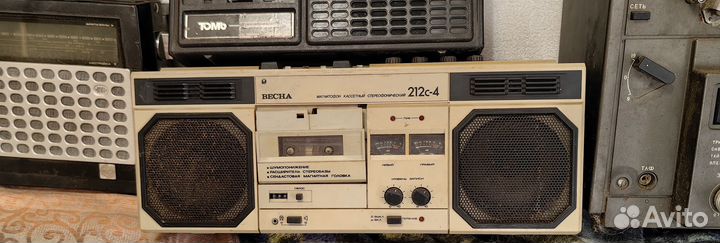 Магнитофоны и радиоприемники СССР