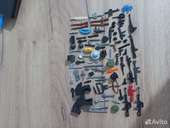 Аксессуары для минифигурок lego