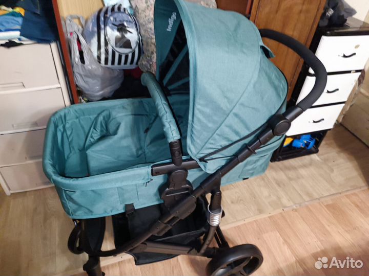 Коляска 2 в 1 индиго