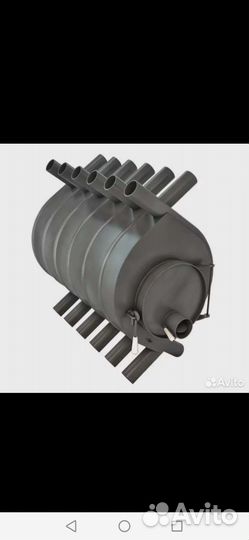 Печь длительного горения Клондайк, Булерьян