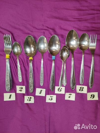 Столовые приборы СССР
