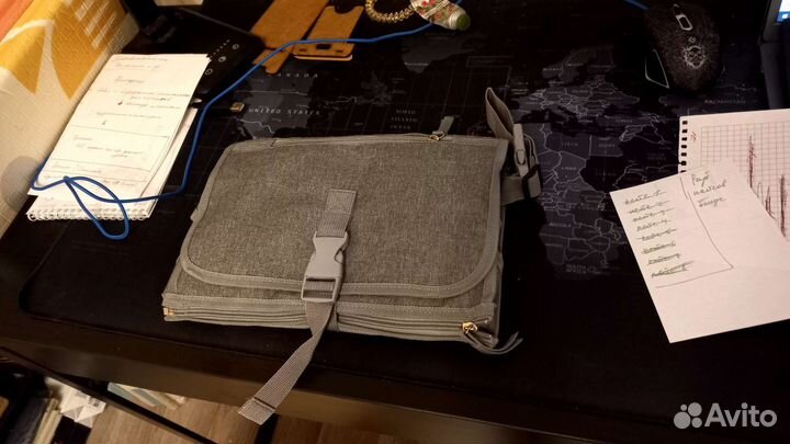 Пеленальный коврик органайзер