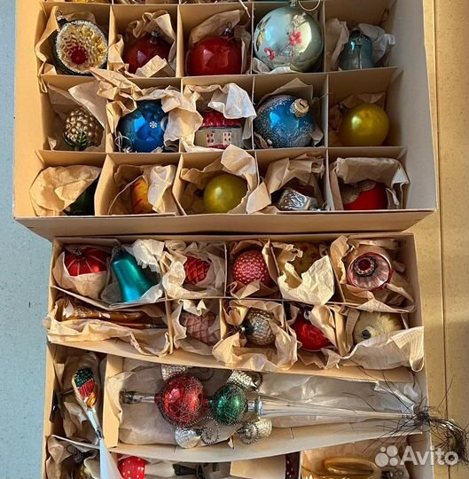 Новогодние игрушки набор