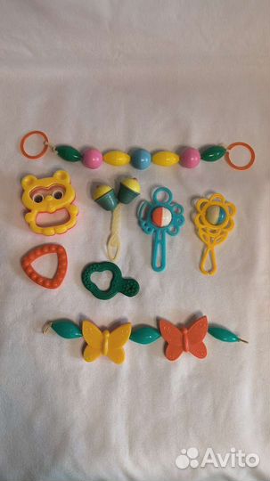 Погремушки пакетом игрушки СССР грызунки