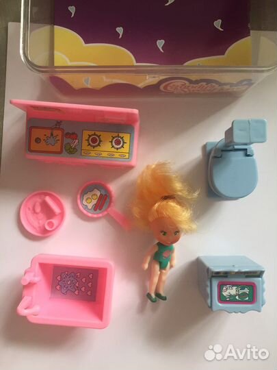 Мини набор мебели с куклой 90-е Candy’s sweet home