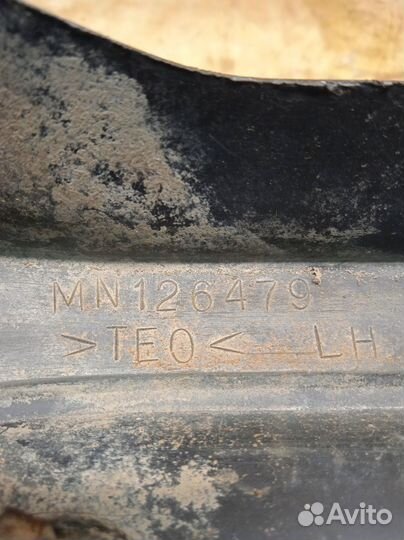 Брызговики задние к-кт Mitsubishi Lancer