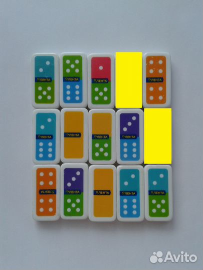 Домино Лента Смешарики