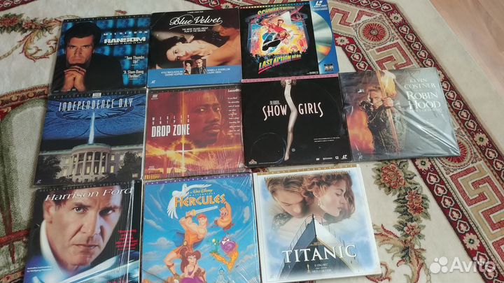 Коллекция LD дисков,laserdisc ntsc USA