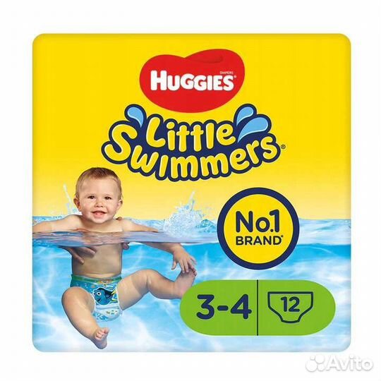 Подгузники трусики для плавания все размеры