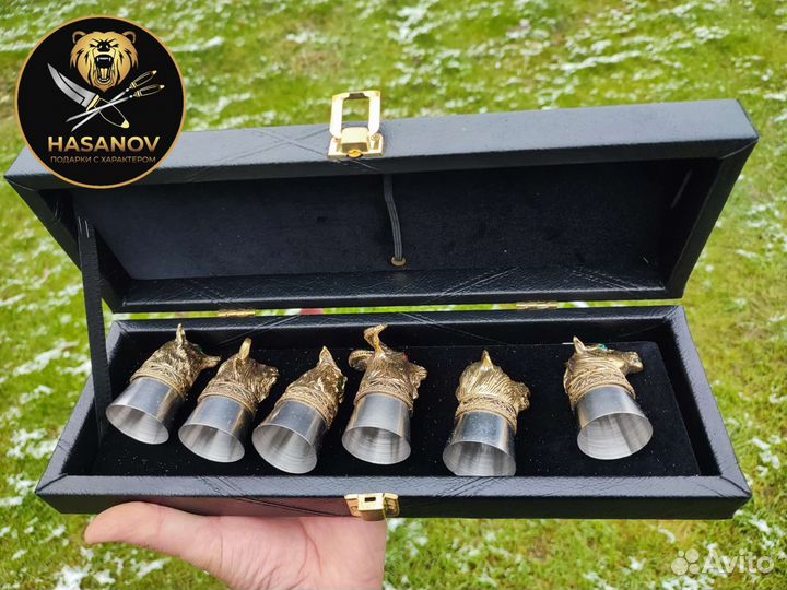 Подарочный набор рюмки перевертыши