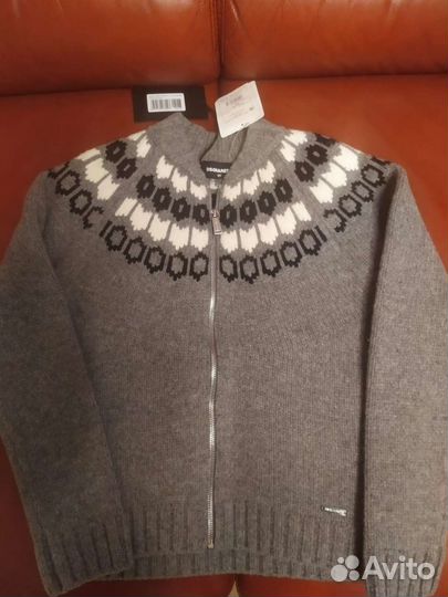 Джемпер, кардиган, кофта,джерси Dsquared. Оригинал