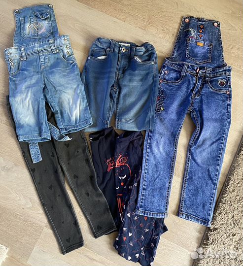 Вещи пакетом на девочку 92-104