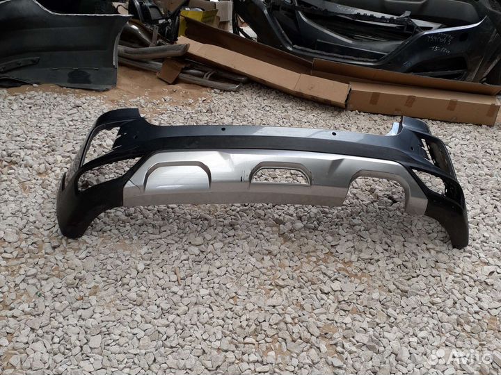 Бампер задний Kia Rio 4 X-line рестайлинг 2020