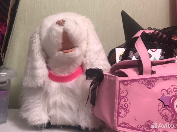 Интерактивная собака на поводке hasbro FRF GoGo