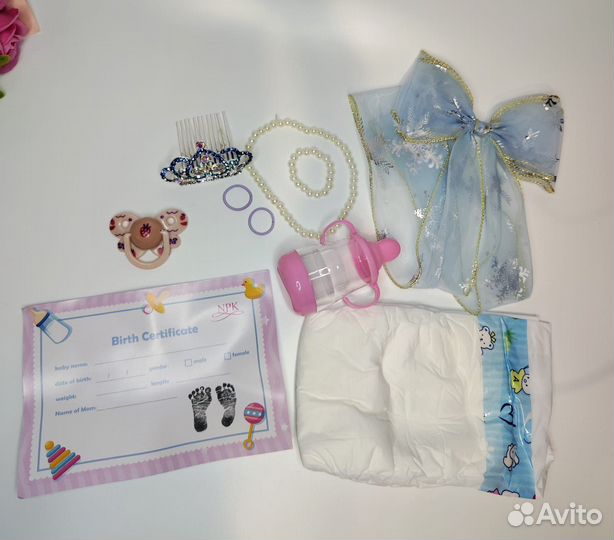 Кукла реборн 55см