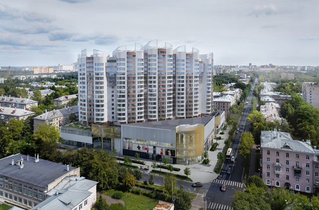 1-к. квартира, 43,1 м², 5/19 эт.