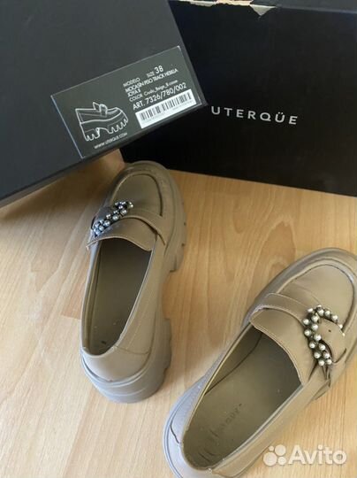 Мокасины лоферы uterqua