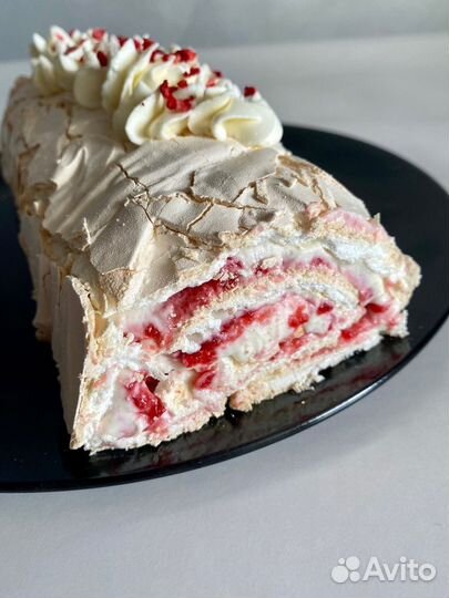 Меренговый рулет