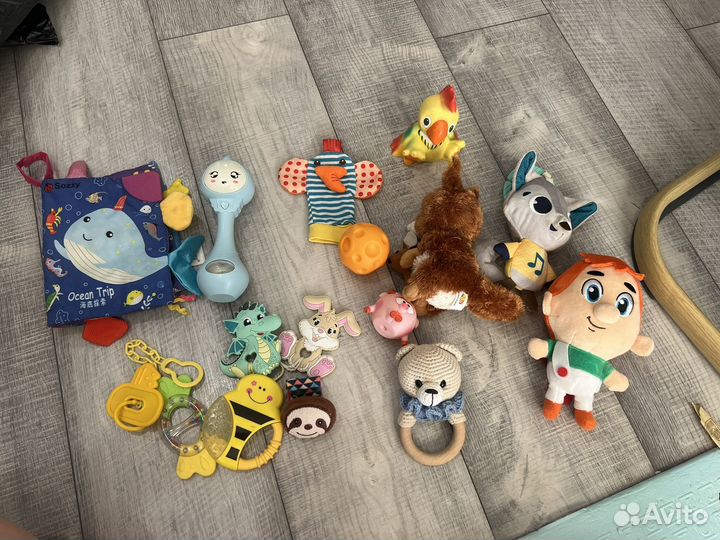 Игрушки пакетом 0-1год