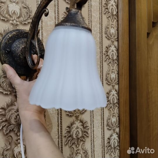 Бра бронзовые новые 