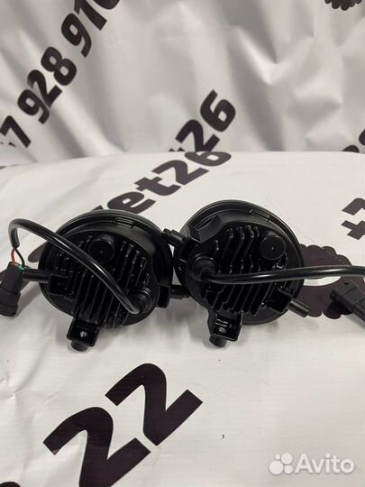 Mazda Туманки Sal-man LED Универсальные