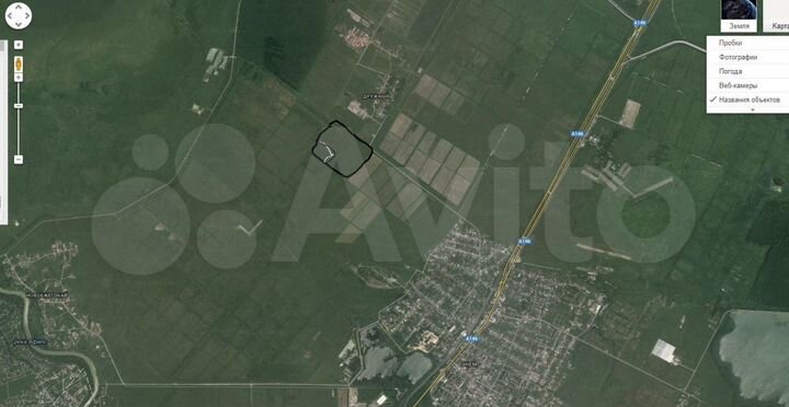 Участок 2,87 га (СНТ, ДНП)