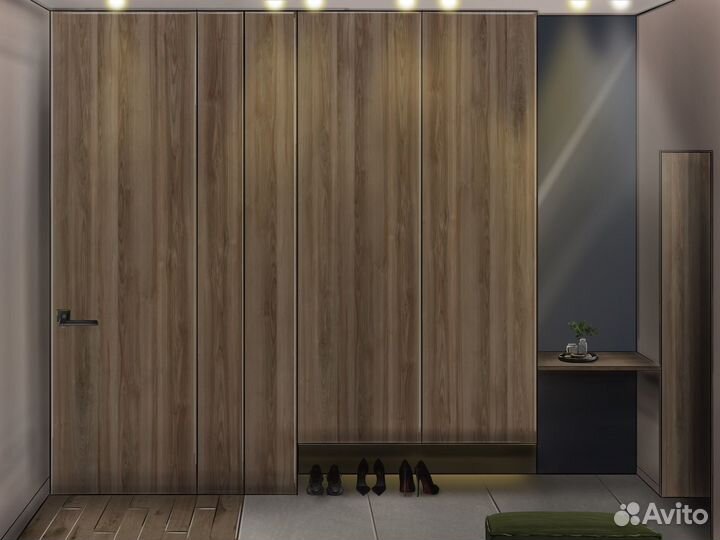 Интерьерный скетч, визуализация интерьера