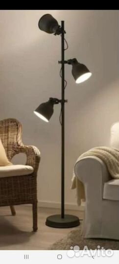 Торшер напольный IKEA лофт