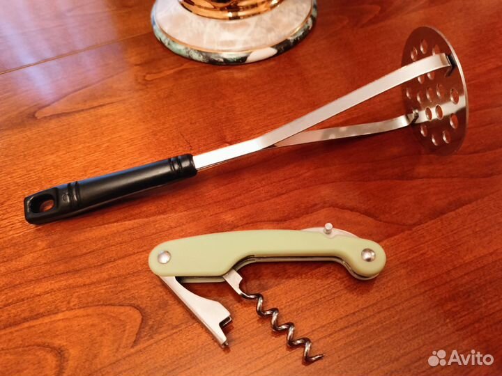 Штопор+толкушка набор