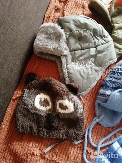 Шапки детские для мальчиков