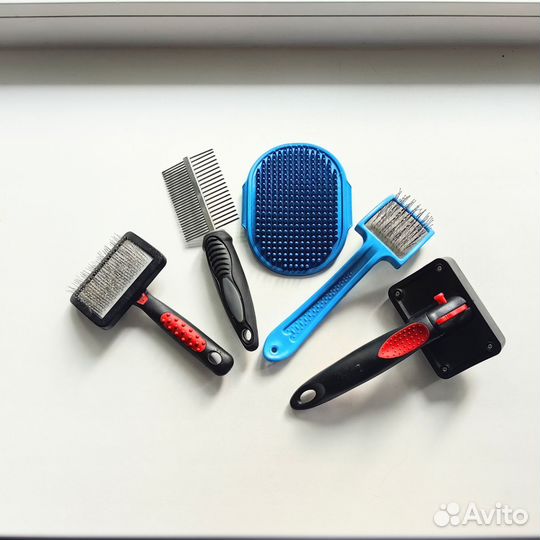 Расческа для кошек чесалка пуходёрка для собак