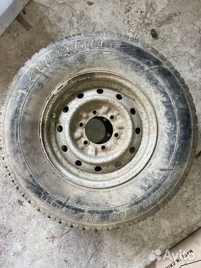 Диск с резиной r15 для джипа