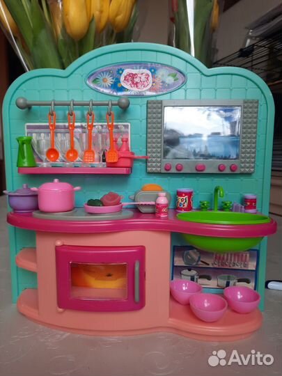 Кухня для кукол барби