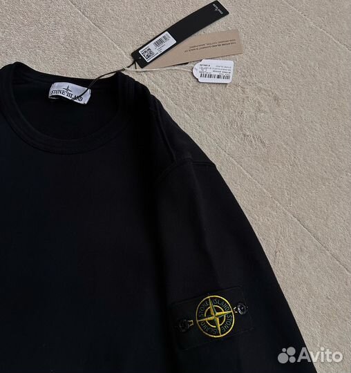 XL.Свитшот Stone Island Fleece 'Navy'.Оригинал