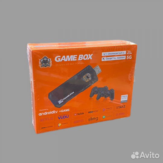 Игровая приставка Game Box + Android TV