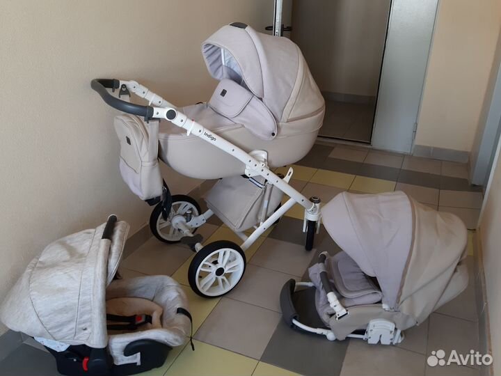 Коляска детская Porto Lux ecco 3in1