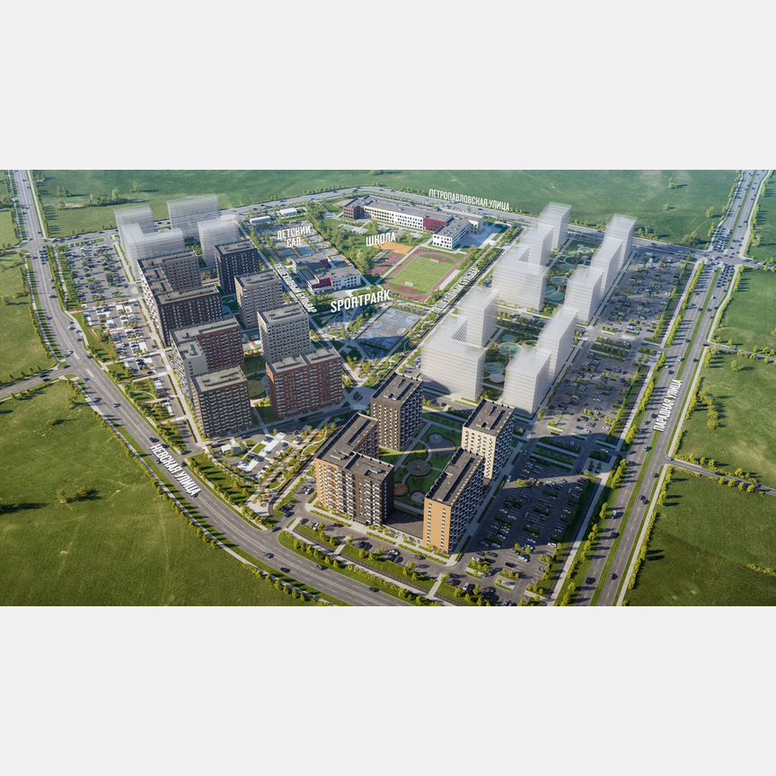 1-к. квартира, 33 м², 10/12 эт.