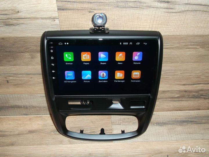Магнитола Renault Duster Android с камерой