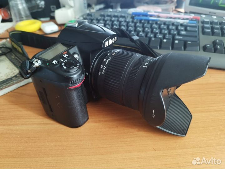 Зеркальный фотоаппарат nikon d7000 Sigma AF 17-70m