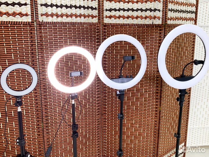 Кольцевые лампы + оборудование для салона красоты