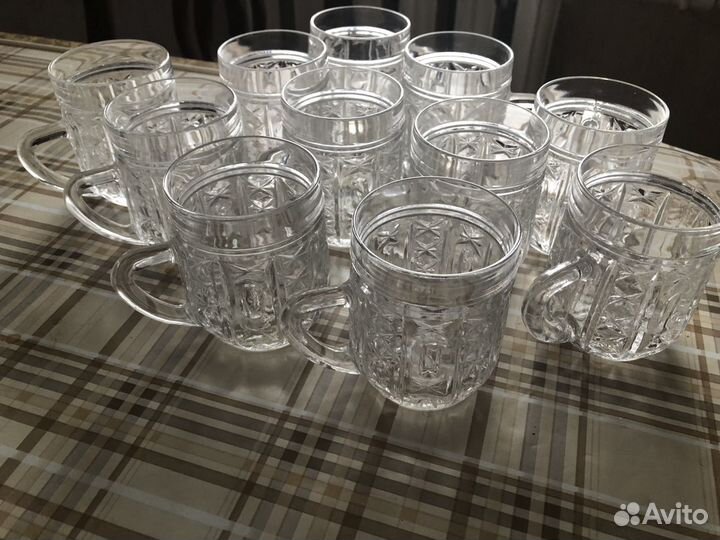 Хрустальные кружки