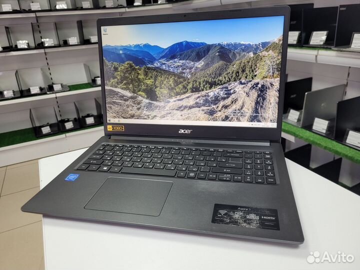 Ноутбук acer Celeron N4020 8GB DDR4 128GB SSD