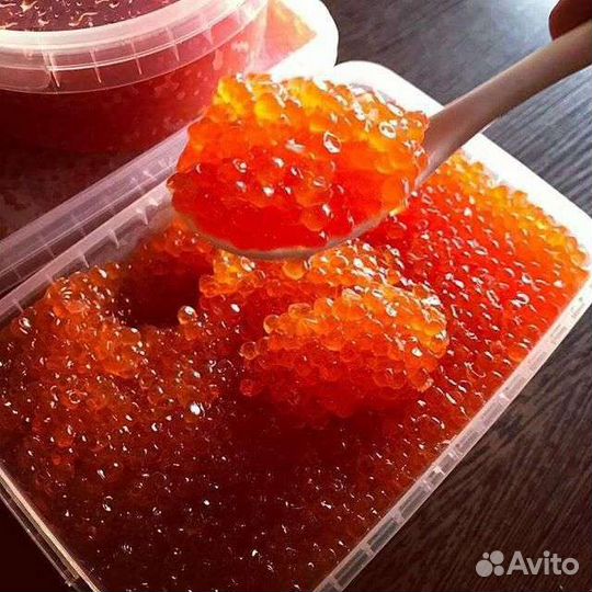 Икра красная горбуша, кета, кижуч