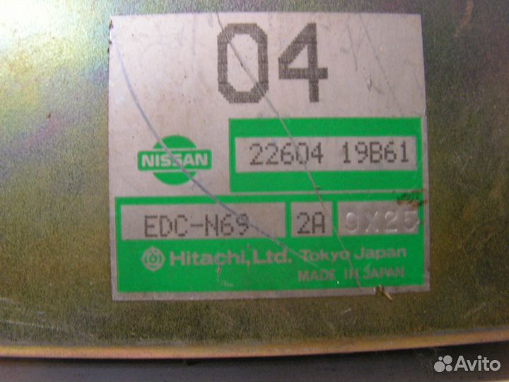 Блок управления двигателя ECU Ниссан Микра 1990г