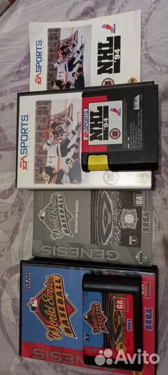 Лицензионные картриджи sega