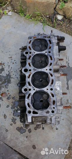 Головка блока цилиндров двс 4sfe